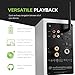 Audioengine A2-HD (HD3) Wireless Bluetooth PC and Computer Desktop Speakers with aptX HD - USB, RCA, Headphone Compatible