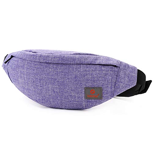 TINYAT T201 Sac banane de voyage ultra léger pour caisse de voyage, trousse à outils, bleu (Bleu violet.), 38.5 EU Cover