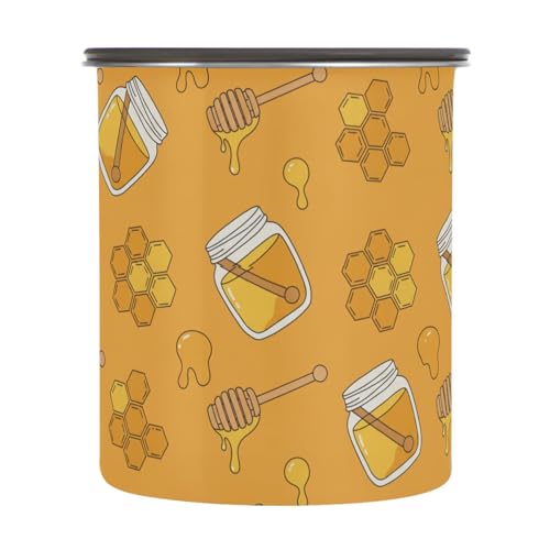 Envase para café hermético acero inoxidable 900ml