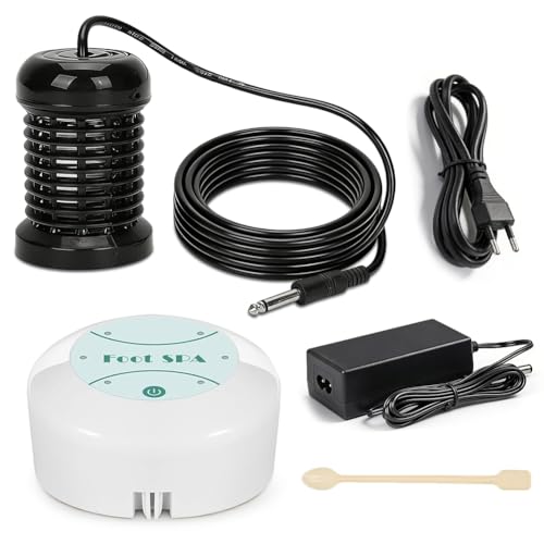 Ionen Fußbad Gerät für Zuhause Ionische Detox-FußBadmaschine Elektrolyse Fuß Entgiftung Fußbad mit Array Platte und Wassersack für Heim SPA (Ohne Becken)