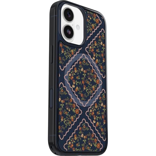 Image of OtterBox iPhone 17 Symmetry Series Clear Case - Floral Romance - Blue