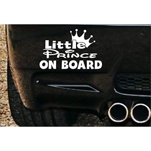 Terra Nomade Little Prince On Board Funny Car Baby Child Kids Window Bumper Sticker Decal Cover