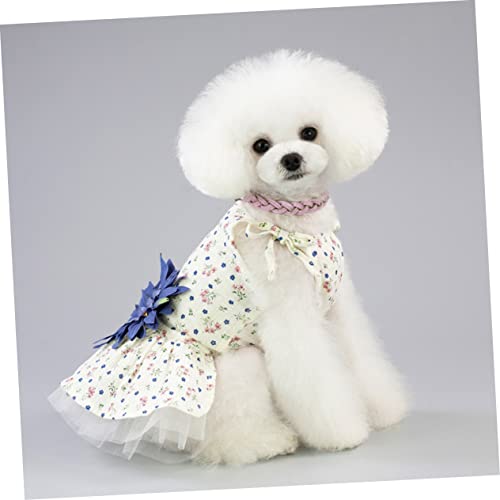 BESPORTBLE 2 Unidades pano vestido cachorro bico alimentação substituição roupas adoráveis ​​para an