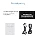 immagine 6Rybozen Switch KVM HDMI 2 Porte, 3 hub USB 2.0, UHD 4K a 30 Hz, Supporta Tastiera e Mouse, Nessun Potere richiesto, con Cavi HDMI e USB