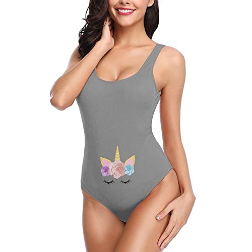 C-shop Unicorns Bloem Regenboog Eendelig Badpak Vrouwen Eendelig Badpak Watersportkleding - Image 3