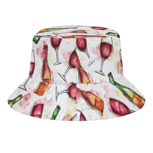 Bucket Hats black white tie dye summer sun cap miniatura 5