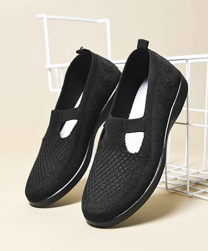 Image of Welcome Women's Casual, Running, Walking, Loafers, Sneakers, Sports Shoes, Memory Foam, W-KNIT-27