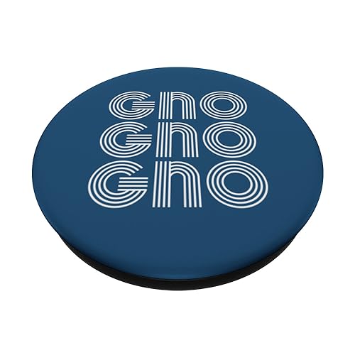 GNO Girls Night Out Retro Design PopSockets Swappable PopGrip, Black - Image 2