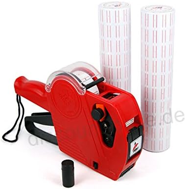 Discountoase MX-5500 EOS Professional Price Labeller Set Including White Labels and 1 roll of red Labels with"Sonderpreis" Lettering
