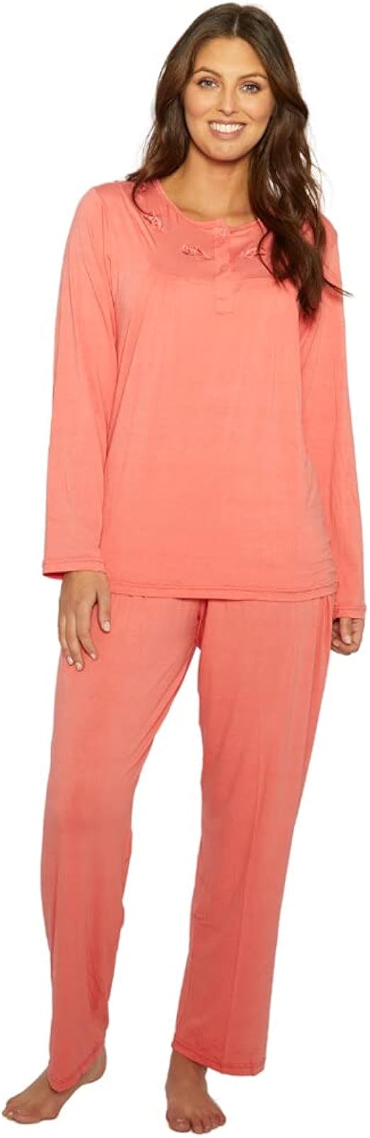 Ladies Pj’s Ladies Pyjama Set In Viscose Women’s Viscose Pjs Women’s