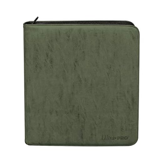 Suede Collection Deck Builder's Playset PRO-Binder - Emerald