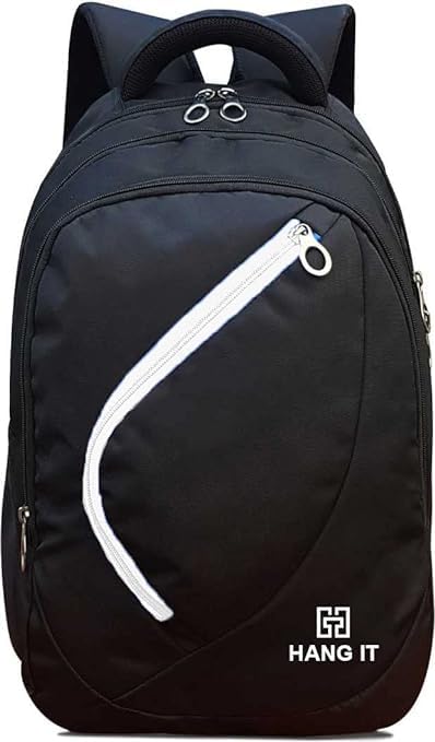 HANG IT 40 L Bag for College, School, Office, Multipurpose Backpack with 15.6" Laptop Compartment, Water Resistant, Unisex Design, Stylish & Durable, With rain cover (White) (B0CL9X7BC5) Amazon Price History, Amazon Price Tracker