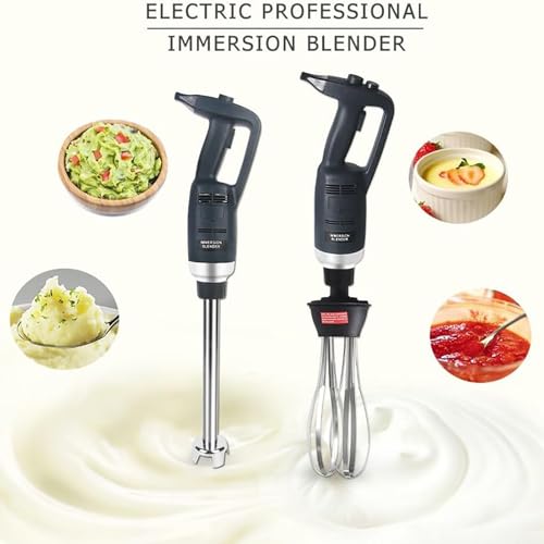 500W Powerful Hand Blender, Electric Stick Blender, Speed 4000RPM to 16000RPM Adjustable, 304 Food-Grade Stainless Steel Material and Prevents Splashing Design, for Food, Vegetables, Soup 2