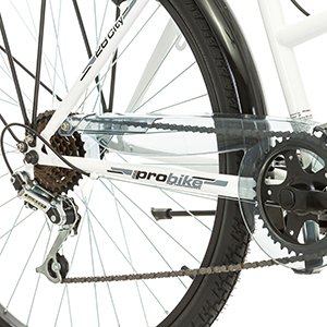Foto von Multibrand Distribution Probike 26 City Zoll Fahrrad 6-Gang Urbane Cityräder for Heren, Damen, Unisex Schwarz 455mm (Weiß)