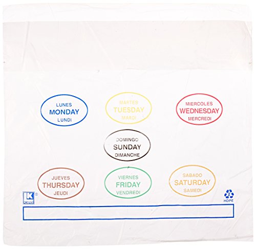 Portion Control Saddle Pack Printed All Days (7 colors)