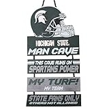 FOCO Kansas Jayhawks NCAA 2018 Helmet Mancave Sign