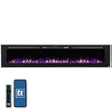 Touchstone Smart Electric Fireplace-The Sideline 100