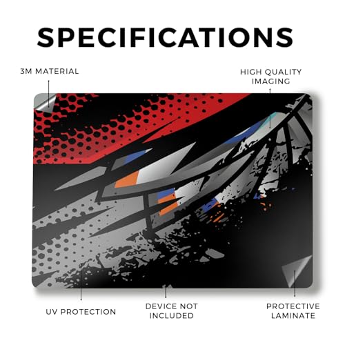 Image of Laptop Skin Compatible with Alienware M18 R2 (2024) - Blade Fan - Premium 3M Vinyl Protective Wrap Decal Cover - Easy to Apply | Crafted in The USA by MightySkins