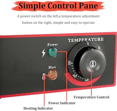 Professional Vertical Shawarma Machine - 2-Burner Doner Kebab Grill with 360° Rotation, Adjustable 122-572°F, Stainless Steel, Ideal for Home & Kitchen Parties (Gas 2800P)