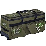 Gunn & Moore GM Cricket-Tasche für Crickettasche, Original Easi-Load Wheelie, All-Terrain-Räder, Zwei Schlägertaschen in voller Größe, DVO Dynamic Volumen, 136 oder 162 Liter, Robustes