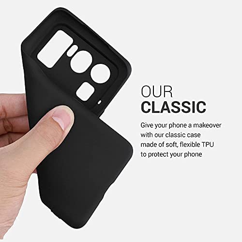 Image of Mobile Back Cover Case for Mi 11 Ultra (Silicone Case|CameraProtection|Black SC1510)