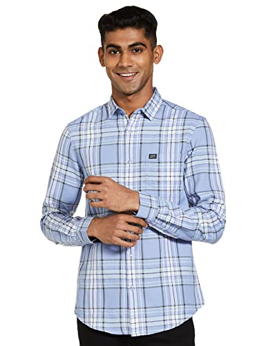 Image of THE Indian Garage CO Men Polycotton Slim Fit Shirt