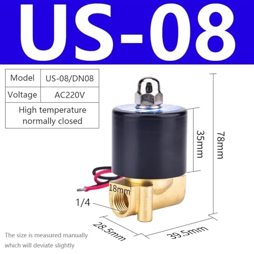 Électrovanne à vapeur US-08 pour rénover les circuits thermiques - 3