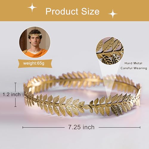 Full Circle Gold Leaf Crown