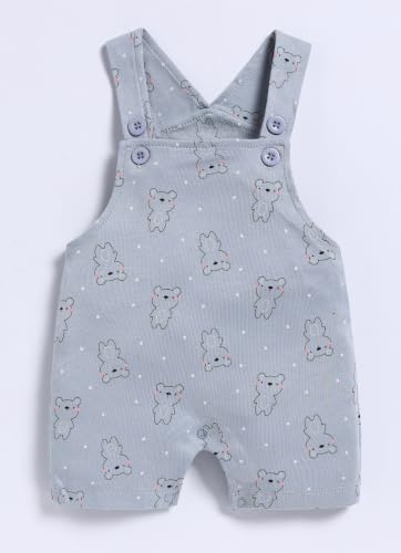 Image of BABY GO 100% Cotton Full Sleeves Dungaree /Overall for Baby Boys and Girls