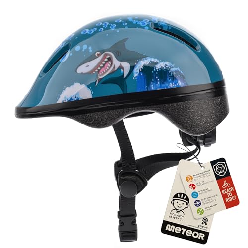 meteor® Kinderfahrradhelm Sicherer Fahrradhelm Kinder-Helm rollerhelm...