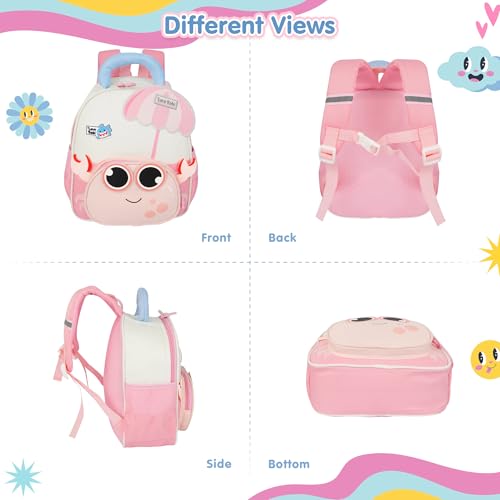 Image of Storite Kids Backpack for Boys & Girls 8L (3-6 Years) | Cute Crab Design Lightweight Toddler School Bag | Nursery & Preschool Cartoon Backpack with Front Pocket