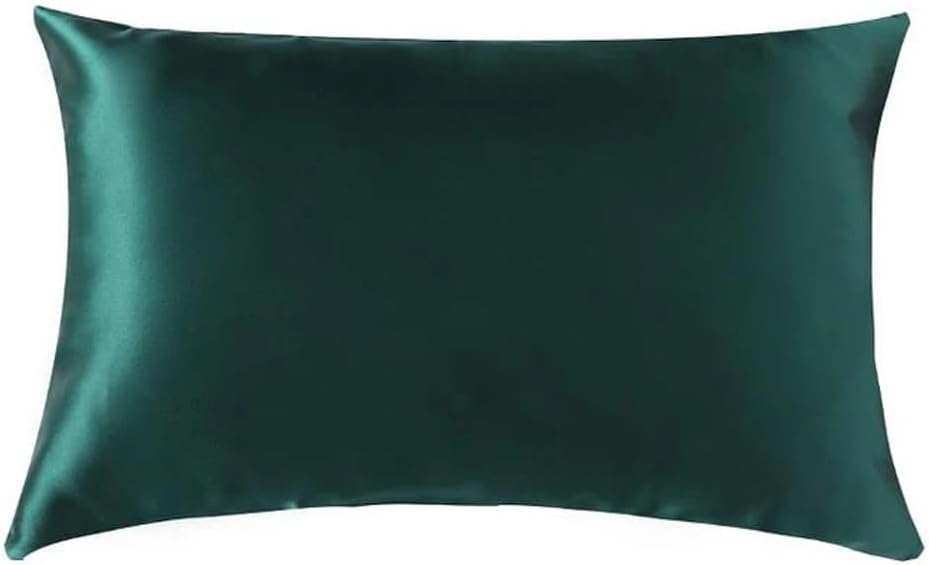 Silk Zipper Pillowcase 1pc Muticolor Pillow Case for Standard Comfortable