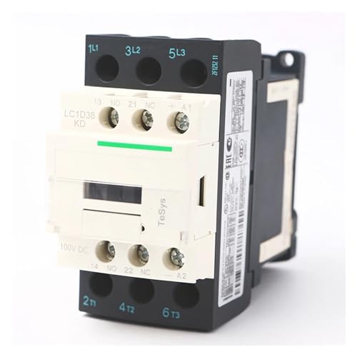 Contacteur LC1D38KD 38A haute durabilité pour armoire électrique industrielle