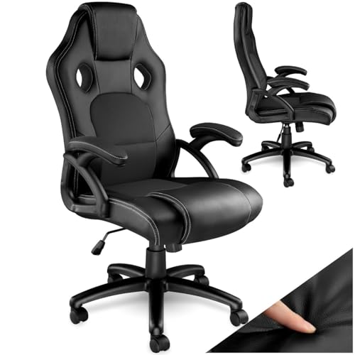 tectake® Sedia Ergonomica da Ufficio, Sedia Gaming con Ruote per...