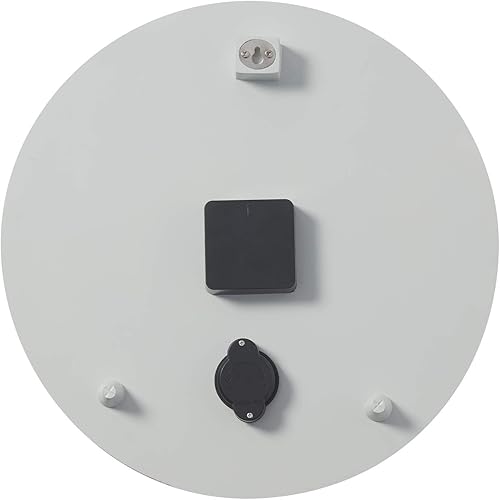 Miniatura 3 de Taylor 5265971 Martini Time - Termómetro de reloj para exteriores, 1