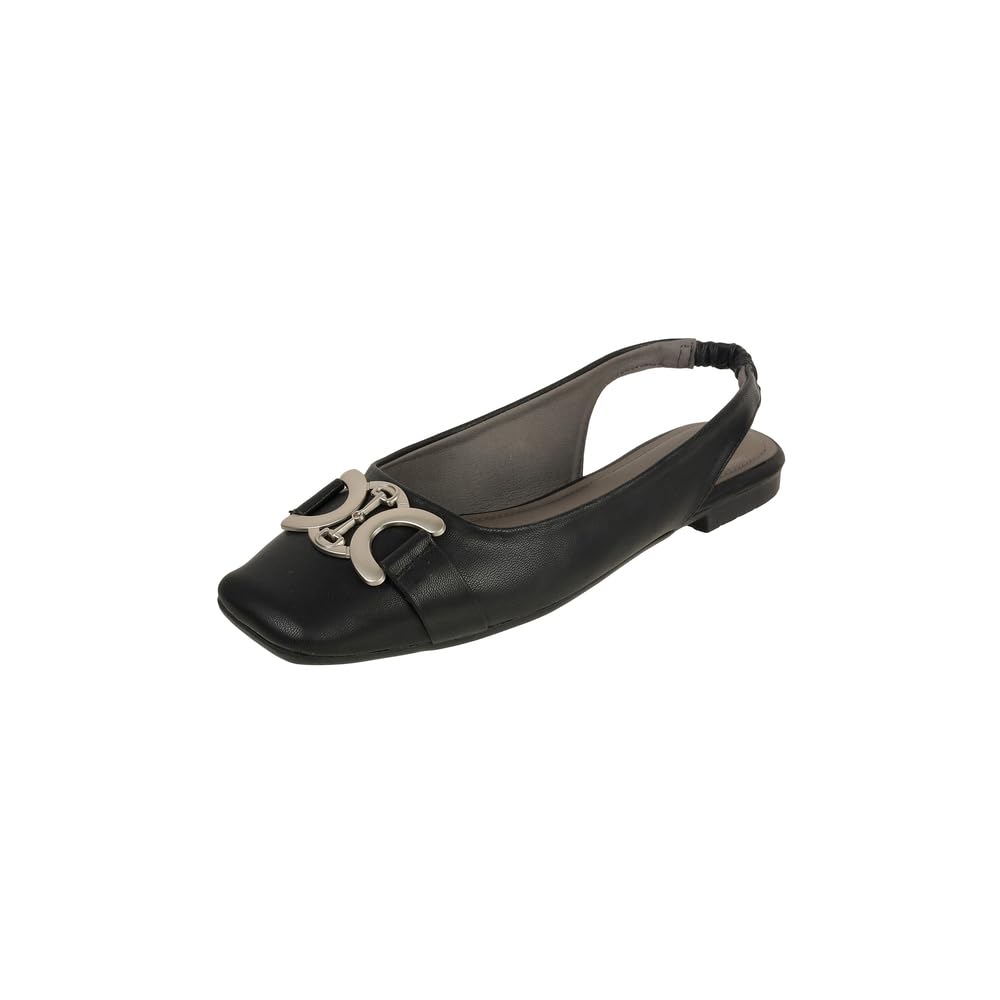 mochi Women Synthetic Leather Flat Fashion Shoes-picture-30