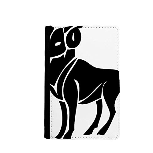 Porte-passeport Bélier constellation zodiaque étui protection document voyage