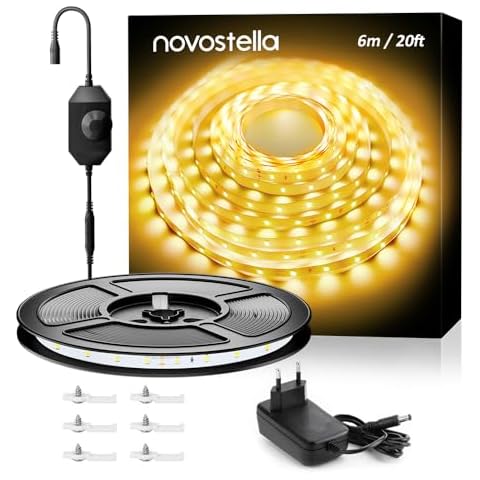 NOVOSTELLA Bande LED blanc chaud Cover