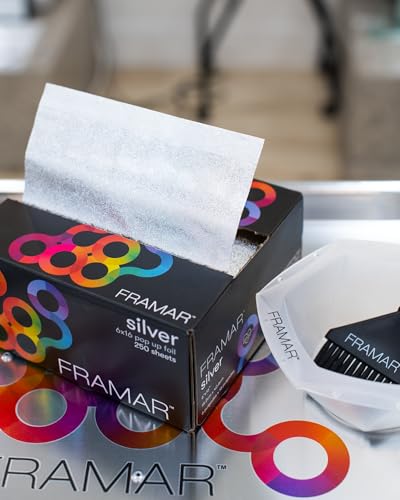 Láminas para el cabello Framar papel aluminio de peluquería premium 6