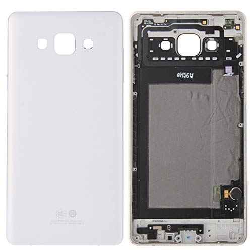 Logement supérieur arrière pour Galaxy A7 A700 blanc boîtier coque de rechange