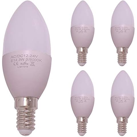 Bombilla LED bajo voltaje weiXuan C35 Cover