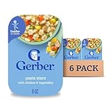 Gerber Graduates Lil' Meals, Pasta Stars with Chicken and Vegetables, 6 Ounce (Pack of 6)
