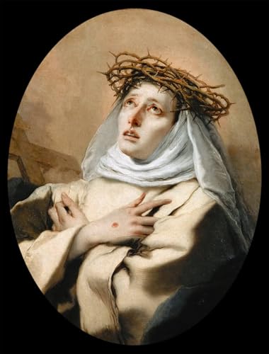 De célèbres tableaux de Sainte Catherine Giambattista sur toile fine