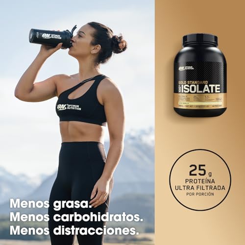 Image of Optimum Nutrition Gold Standard 100% Isolate, Protein Powder, Rich Vanilla, 2.91 Pounds, 44 Servings. Whey Protein Isolate (Packaging May Vary)