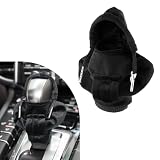 Ziciner Car Gear Shift Knob Cover, Fashionable Sweater Design Trim, Universal Soft Gear Shift Protector, Auto Interior Decor Accessories for Manual & Automatic (Black)