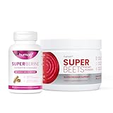 HumanN SuperBeets Black Cherry Powder & SuperBerine Capsules