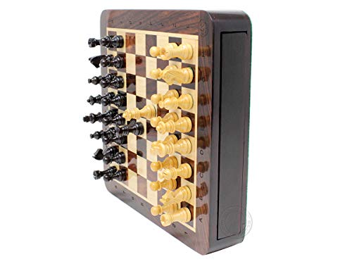 Set de Ajedrez Magnético de Viaje de Madera 7.5 pulgadas miniatura 4