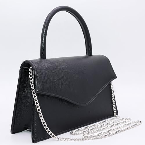Image of Women's Evening Bag Bridal Party Clutch Purses Cocktail Prom Handbags with Patent Leather