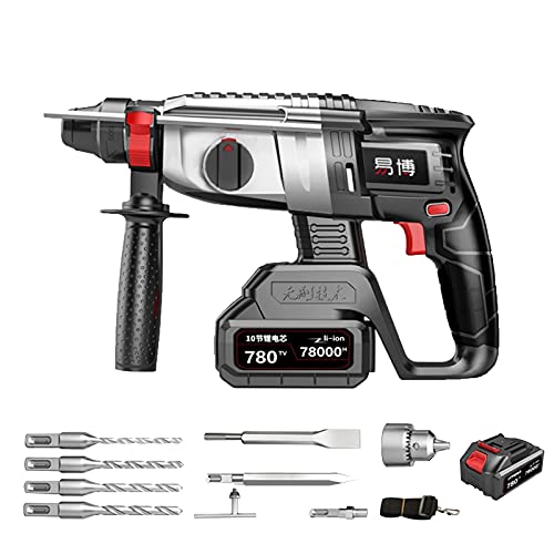 Bohrhammer, 33cm*10cm*23cm, schwarz, 240V, für Heimwerker-DIY-Projekt