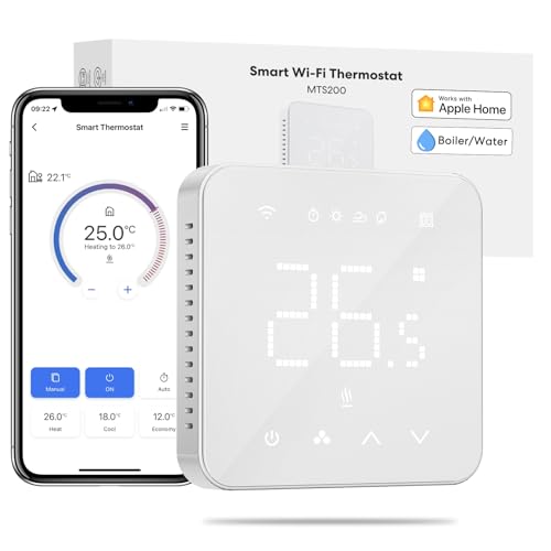 Meross Smart Thermostat for Combi Boilers and Underfloor Water He...